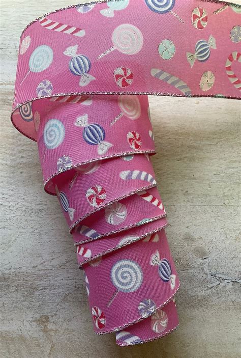 pink christmas wired ribbon|pink velvet ribbon wired.